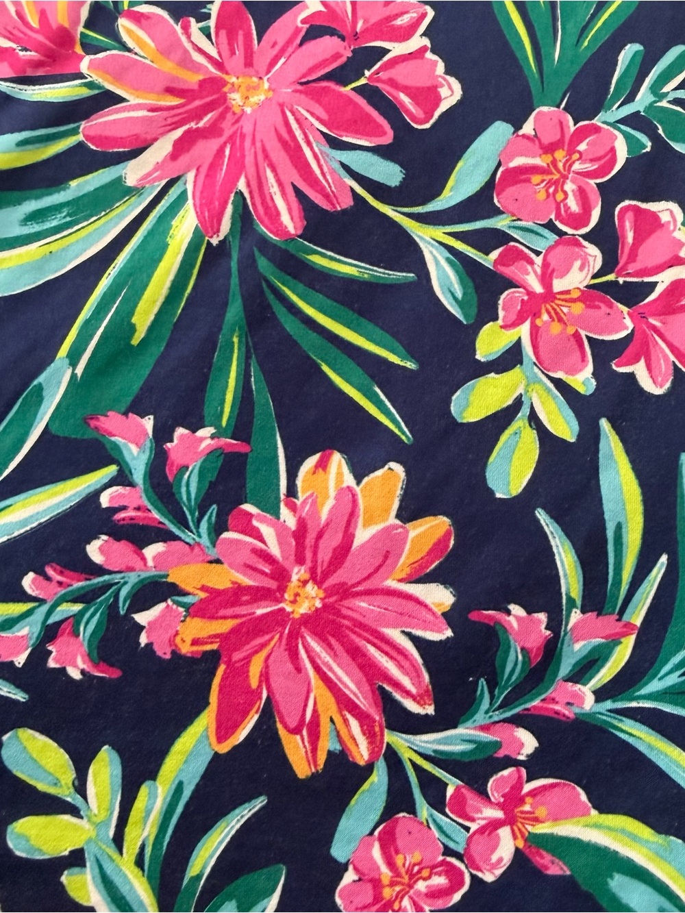Stella Parker Womens Floral Long Sleeve Athletic Quarter Zip Top Size XXL - Picture 4 of 7